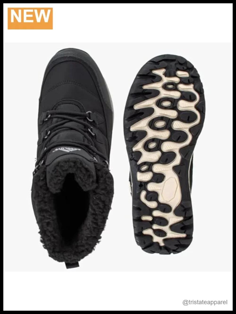 Waterproof Insulated Snow Boots Lace Up Winter Shoes Women's